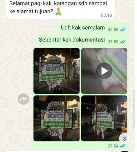 Pengiriman Papan Bunga Selamat Cluster Vimala Hills