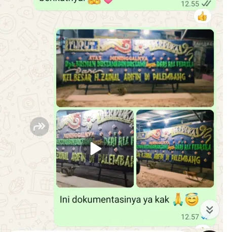 Pengiriman Papan Bunga Duka Cluster Vimala Hills