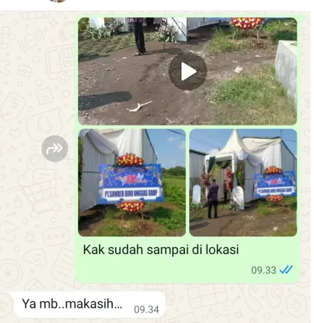 Pengiriman Karangan Bunga Cluster Vimala Hills