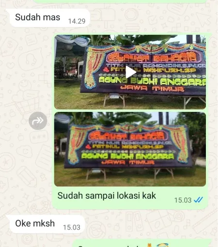 Pengiriman Papan Bunga Cluster Vimala Hills